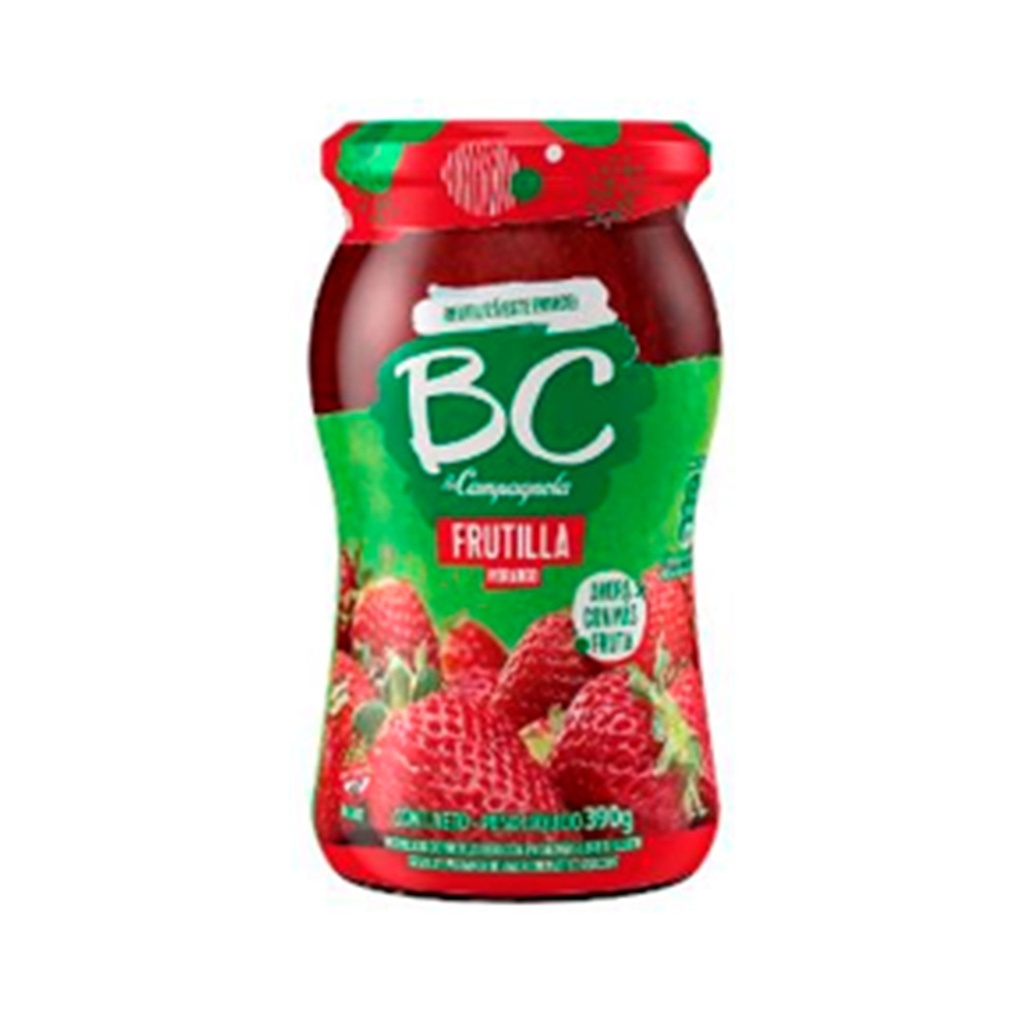 MERMELADA FRUTILLA BC LA CAMPAGNOLA 390g