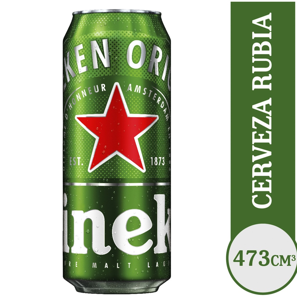 CERVEZA HEINEKEN LATA 473ml