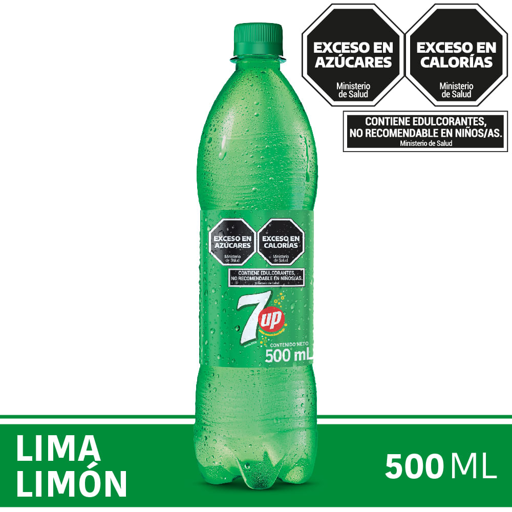 GASEOSA LIMA LIMON 7 UP PET 500ml