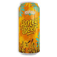 CERVEZA ARTESANAL HONEY ANTARES LATA 473ml