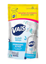 AROMATIZANTE TELA SUAVE BRISA VAIS DOY PACK 450ml