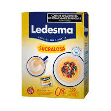 EDULCORANTE SOBRES SUCRALOSA LEDESMA 100und