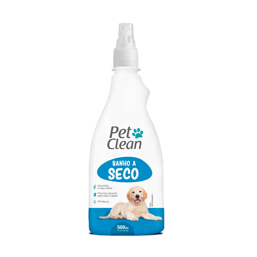 BANHO SECO LIQUIDO  PARA CÃES