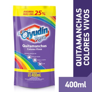 QUITAMANCHAS COLORES VIVOS AYUDIN 400ml