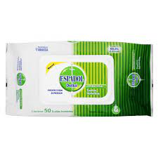 TOALLAS DESINFECTANTES ESPADOL DETTOL 50und