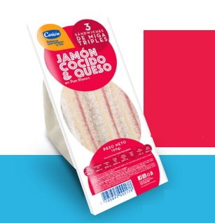 TRIPLE JAMON Y QUESO X3U EL CAÑON 120g