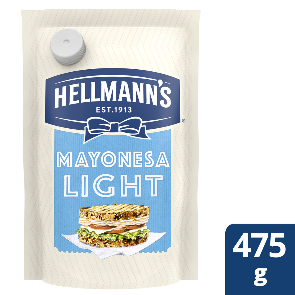 MAYONESA LIGHT DP HELLMANN'S 475g
