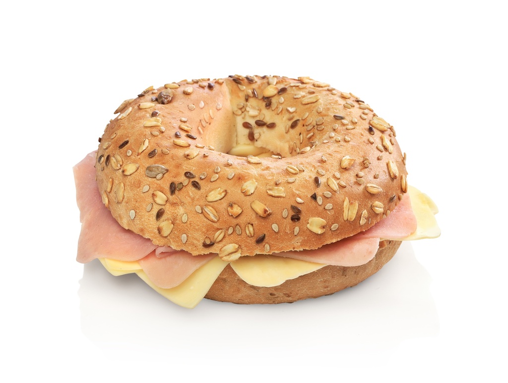 BAGEL JAMON Y QUESO EL CAÑON 155g