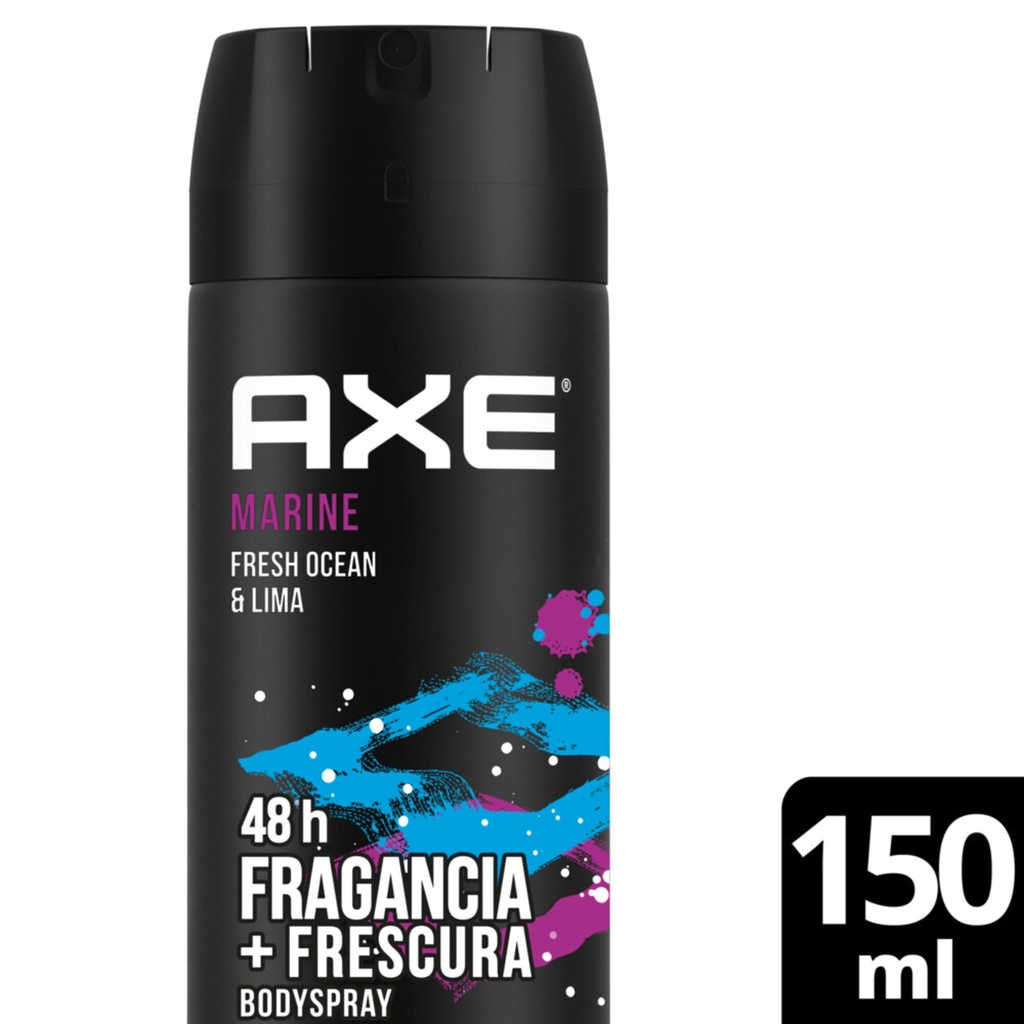 DESODORANTE HOMBRE MARINE AXE AERO 150ml