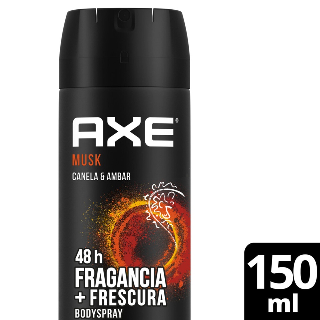 DESODORANTE HOMBRE MUSK AXE AERO 150ml