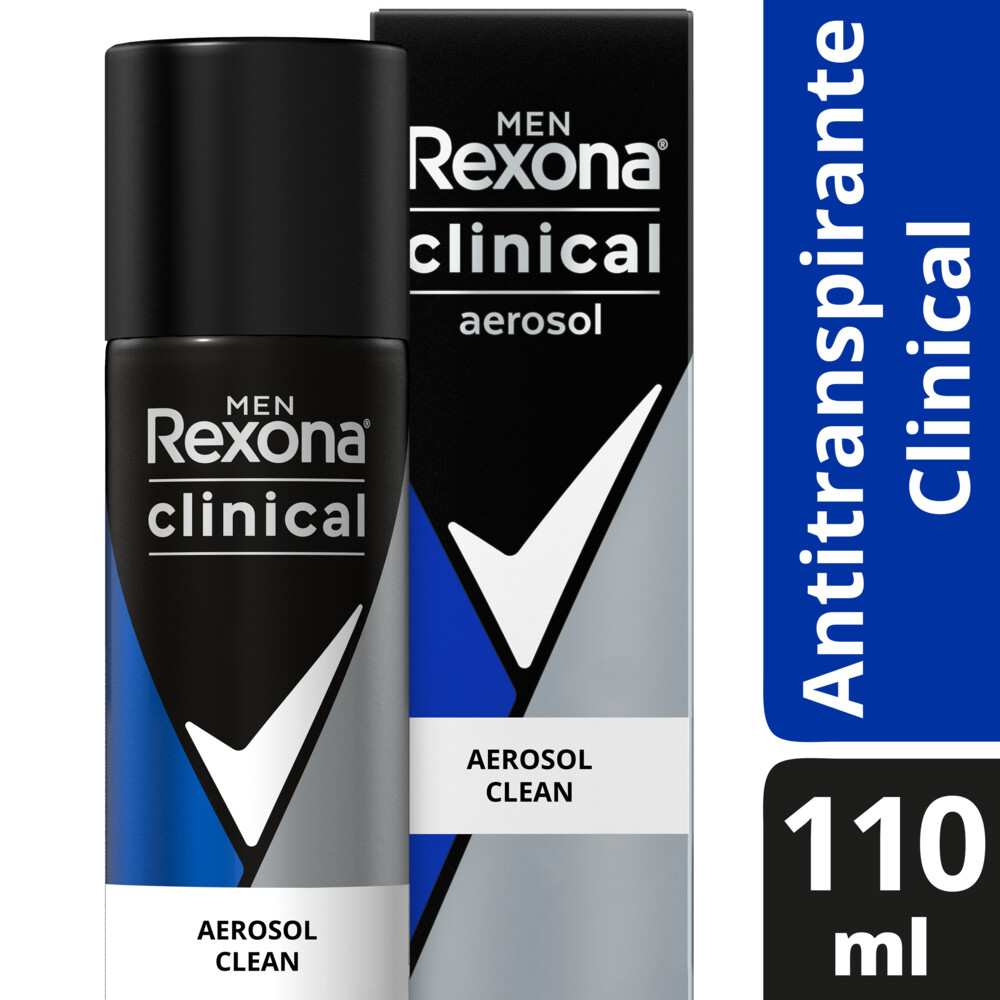 ANTITRANSPIRANTE AERO H CLINICAL CLEAN REXONA 110ml