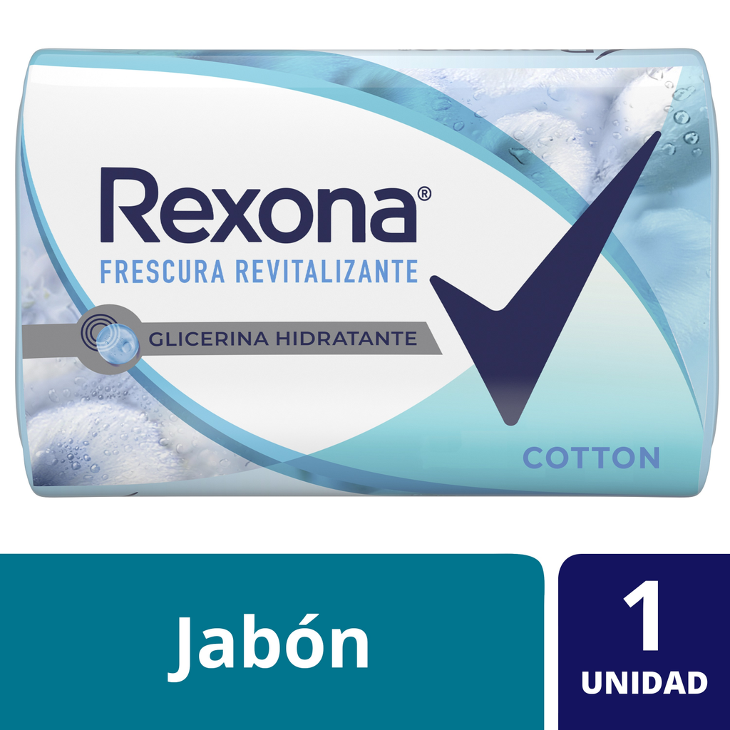 JABON TOCADOR COTTON FRESH REXONA 125g