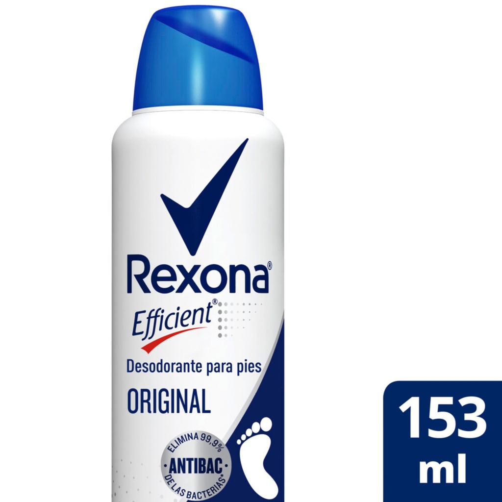 DESODORANTE PARA PIES REXONA EFFICIENT AERO 88g