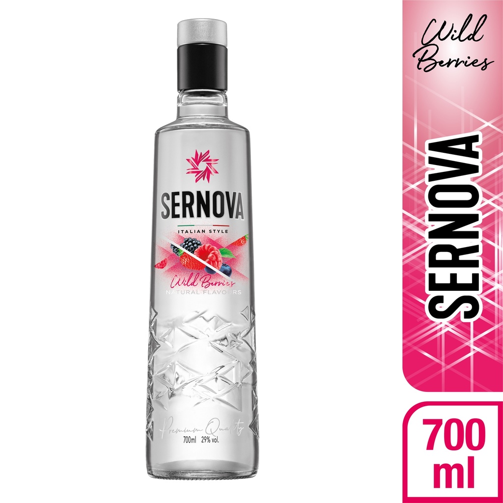 VODKA WILD BERRIES SERNOVA 700ml