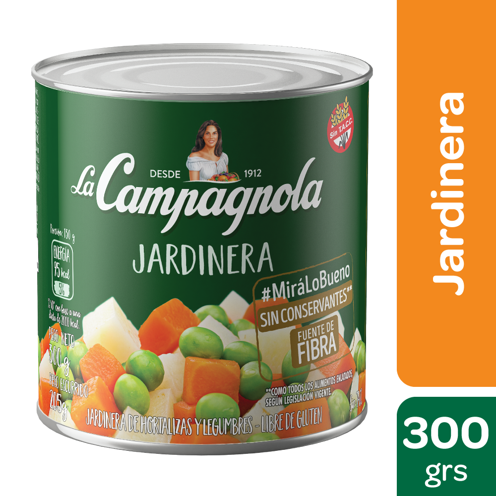 JARDINERA DE VERDURAS LA CAMPAGNOLA 300g
