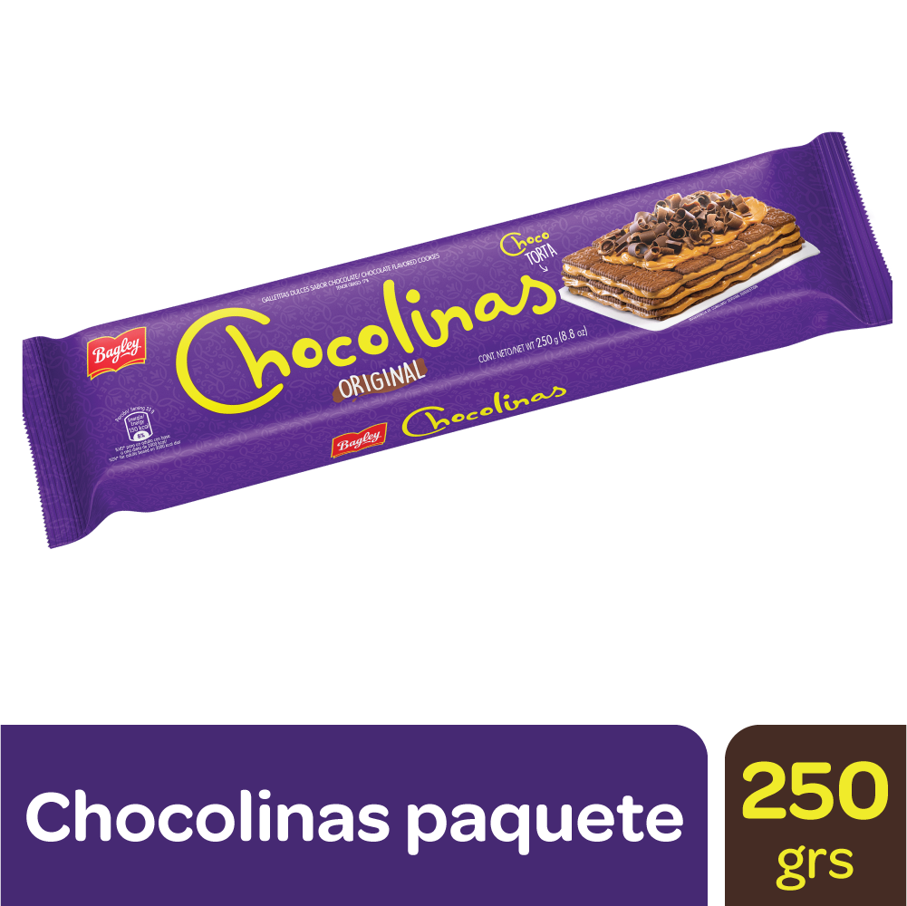 GALLETITAS CHOCOLATE CHOCOLINAS 250g