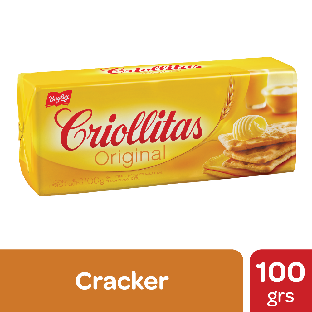 GALLETITAS CRACKERS CRIOLLITAS 100g