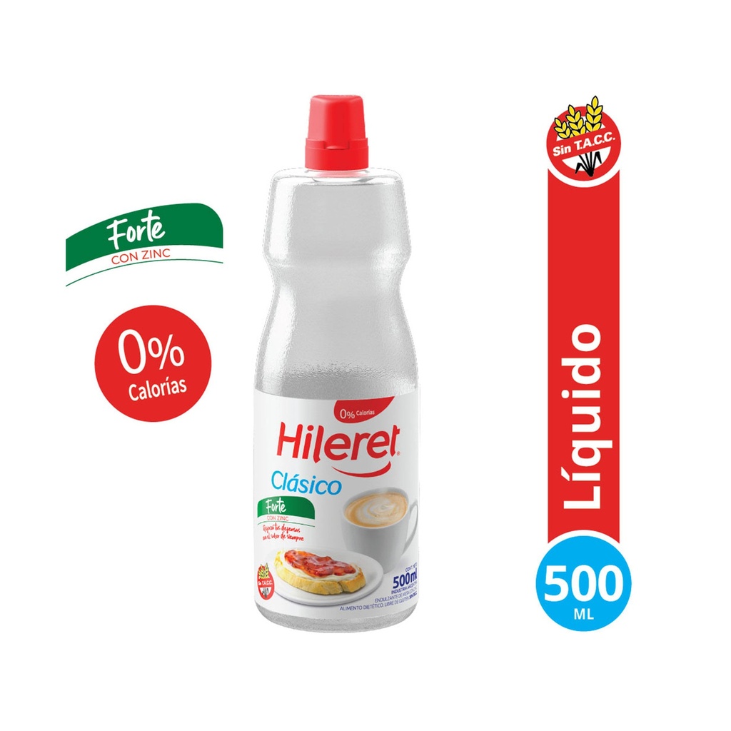 ENDULZANTE LIQUIDO HILERET 500ml