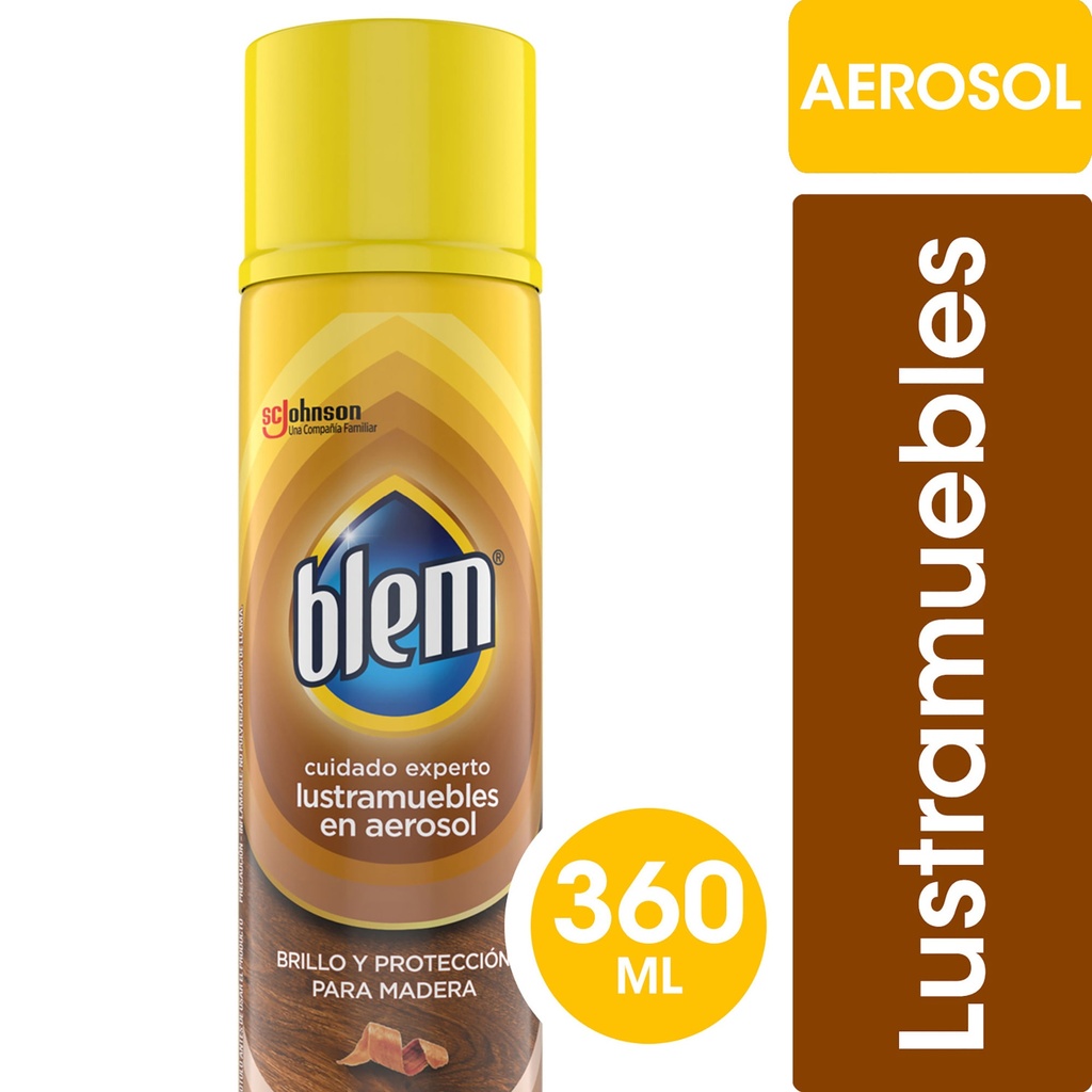 LIMPIADOR AEROSOL LUSTRAMUEBLES BLEM 360ml