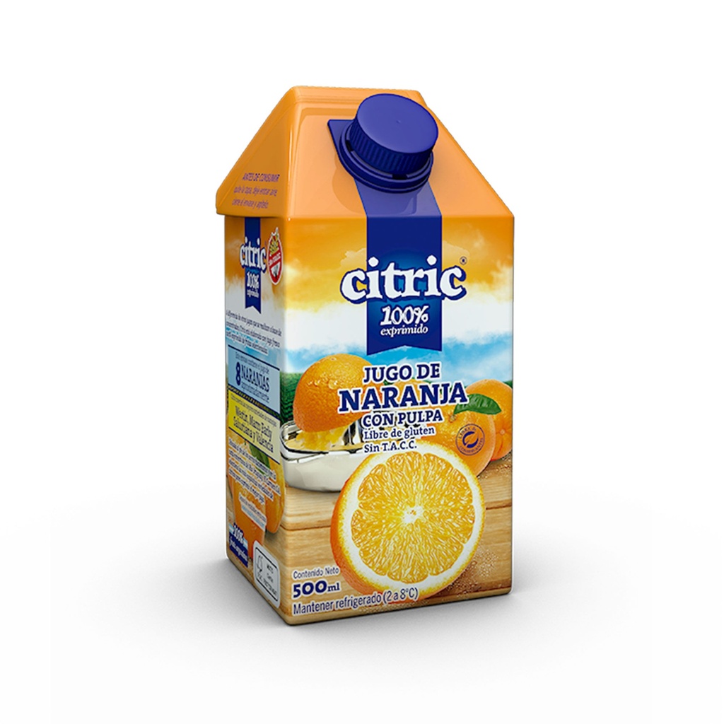 JUGO DE NARANJA CITRIC 500ml