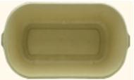 BANDEJA RECTANGULAR 450CC BIODEGRADABLE 50und