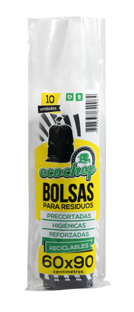 BOLSAS P/RESIDUOS 60*90 ECOCHEP 10und
