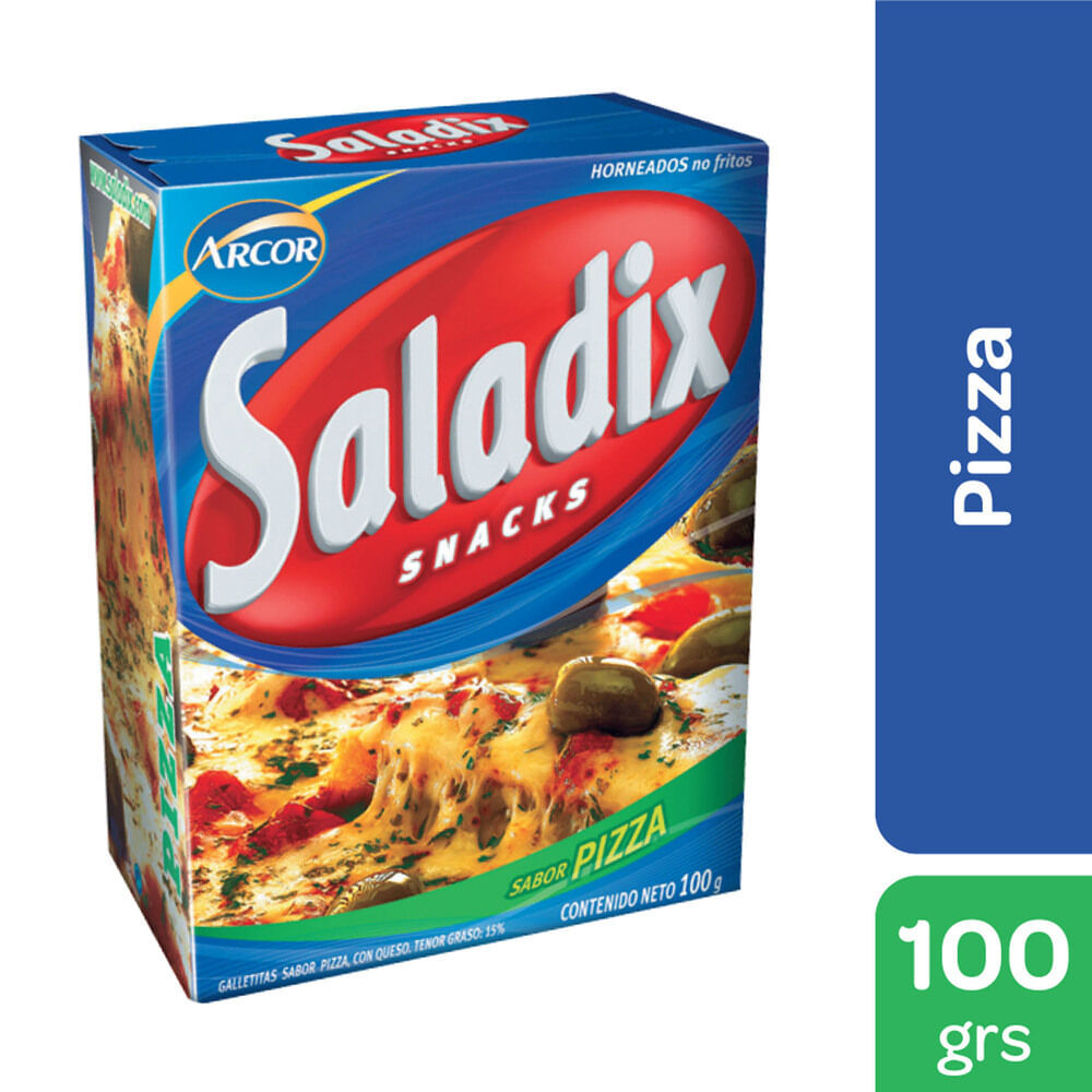 GALLETITAS SNACKS S/PIZZA SALADIX 100g