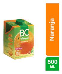 JUGO DE NARANJA S/AZUCAR BC 500ml