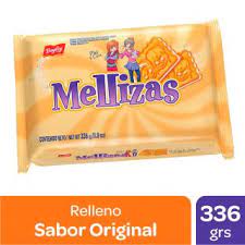 GALLETITAS VAINILLA RELLENAS S/LIMON MELLIZAS 336g