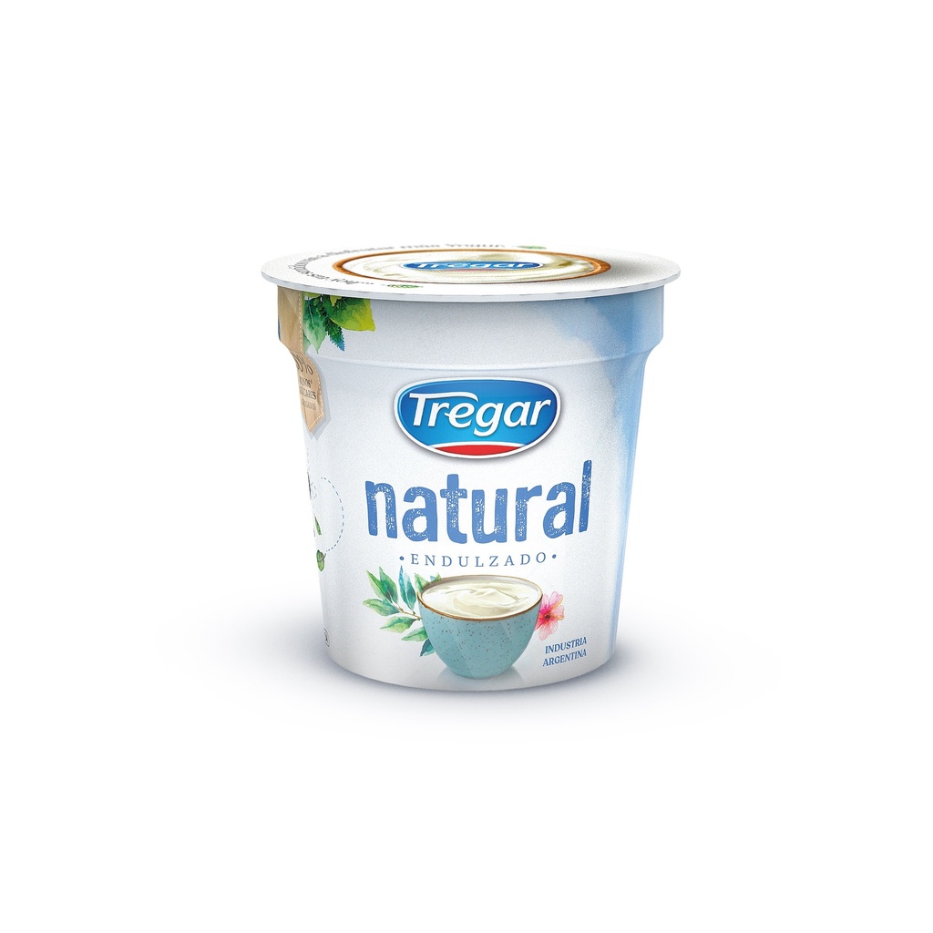 YOGUR ENTERO NATURAL TREGAR 140g