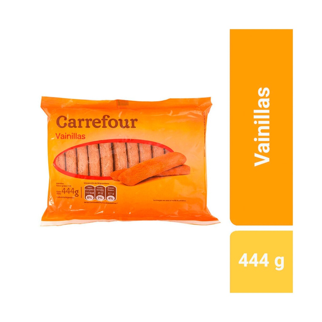 VAINILLAS CARREFOUR 444g