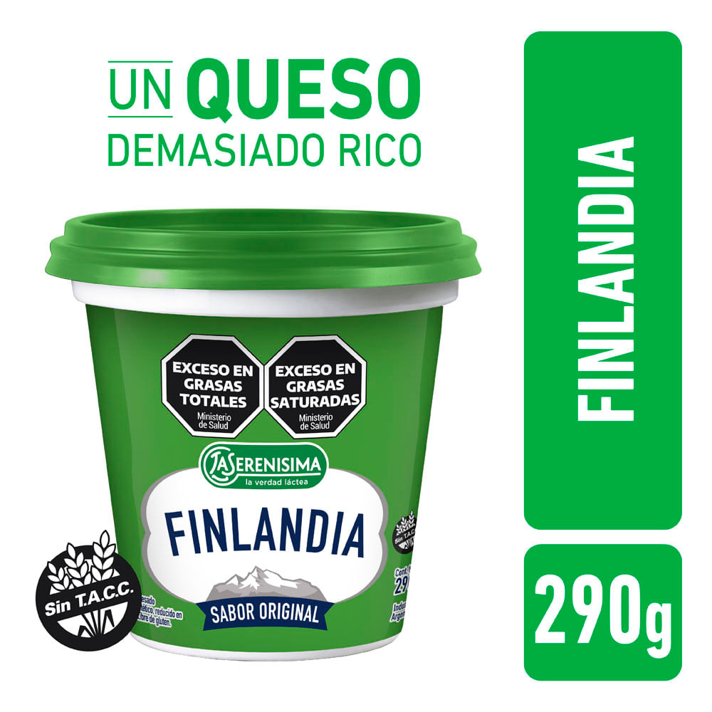 QUESO FUNDIDO FINLANDIA LIGHT 290g