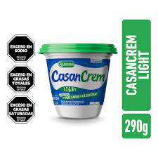 QUESO CREMA LIGHT CASANCREM 290g