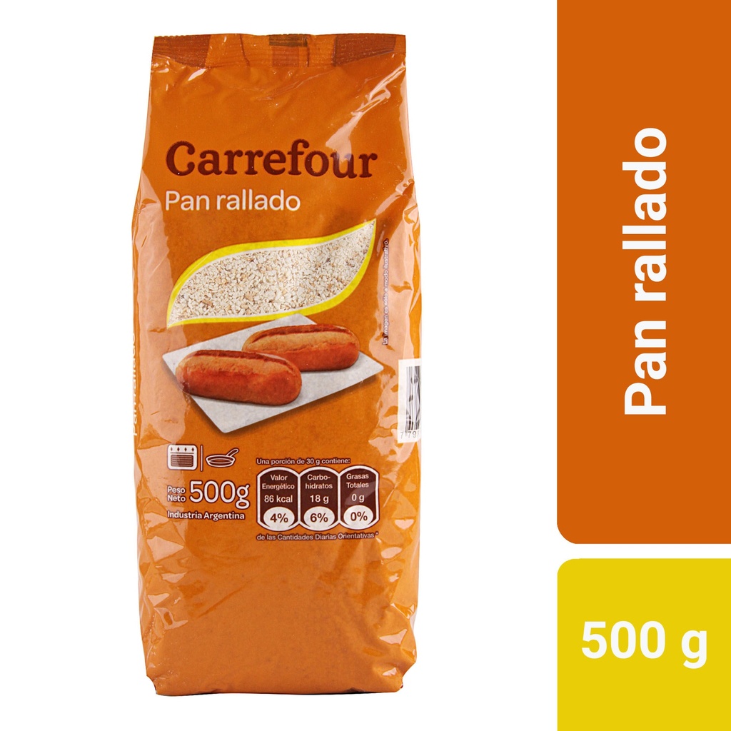 PAN RALLADO CARREFOUR 500g