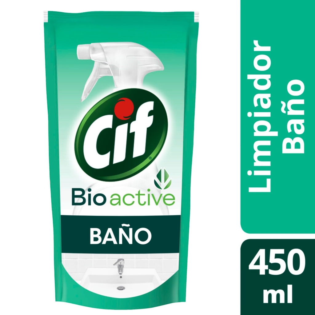 LIMPIADOR BAÑO CIF REPUESTO 450ml