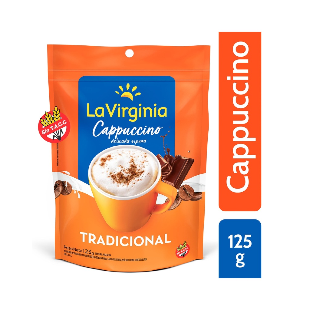 CAPPUCCINO INSTANTANEO LA VIRGINIA 125g