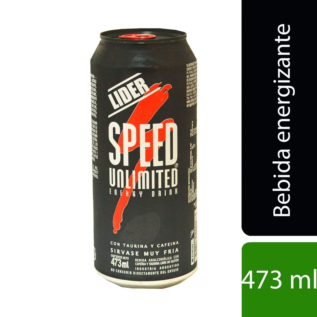 ENERGIZANTE SPEED LATA 473ml