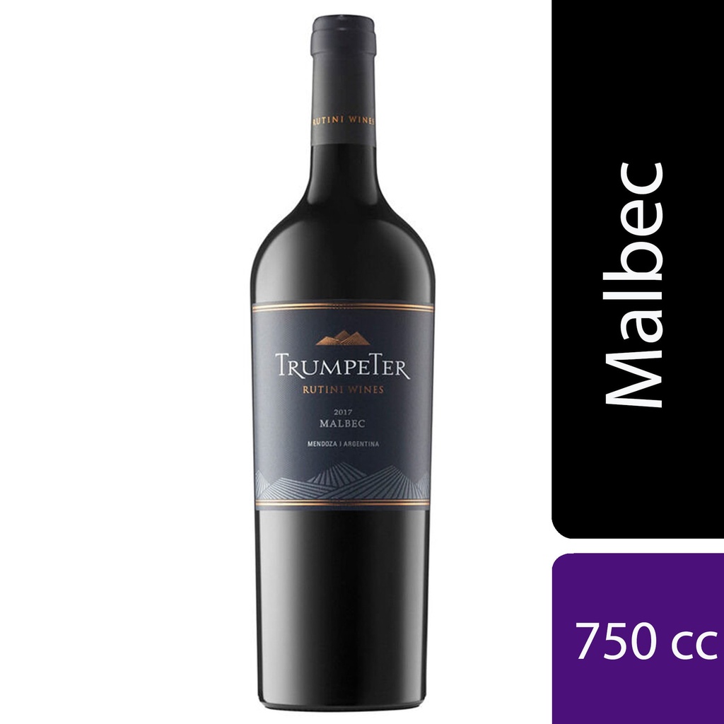 VINO TINTO MALBEC TRUMPETER 750ml