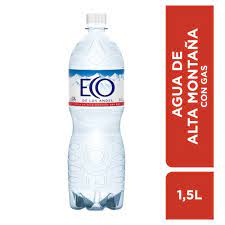 AGUA MINERAL CON GAS ECO DE LOS ANDES 1500ml