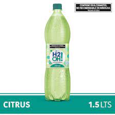 AGUA CON GAS S/CITRUS H2O 1500ml