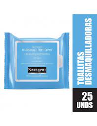 TOALLITAS DESMAQUILLANTES NEUTROGENA 25und