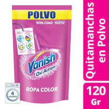 QUITAMANCHAS POLVO PODER O2 VANISH DOY PACK 120g