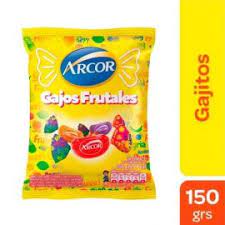 CARAMELOS SURTIDOS GAJITOS ARCOR BOLSA 140g