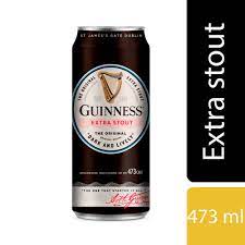 CERVEZA EXTRA STOUT GUINNES LATA 473ml