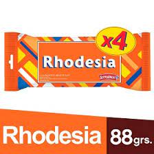 OBLEA RELLENA S/LIMON BAÑADA RHODESIA 88g