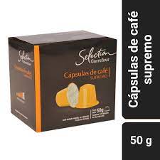 CAPSULAS CAFE SUPREMO CARREFOUR SELECTION 10und