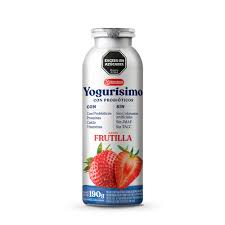 YOGUR ENTERO BEBIBLE FRUTILLA YOGURISIMO 190g