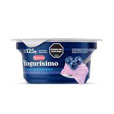 YOGUR ENTERO GRIEGO ARANDANOS A LA CREMA YOGURISIMO 125g