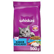 ALIMENTO GATOS S/PESCADO WHISKAS 500g