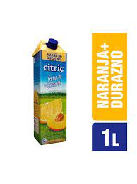 JUGO DE NARANJA DURAZNO CITRIC 1000ml